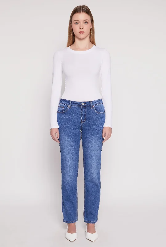 women's denim jeans for a cozy weekendwomen's denim jeans for a cozy weekendWAX Whiskered Straight Jeans