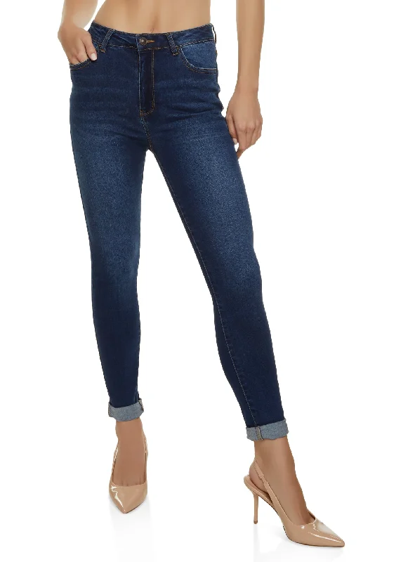 women's slim-fit denim jeanswomen's slim-fit denim jeansWAX Basic High Waisted Skinny Jeans