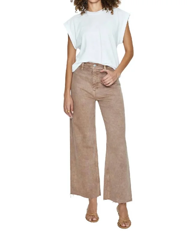 women's slim-fit denim jeanswomen's slim-fit denim jeansPenny Wide Jean In Cashew