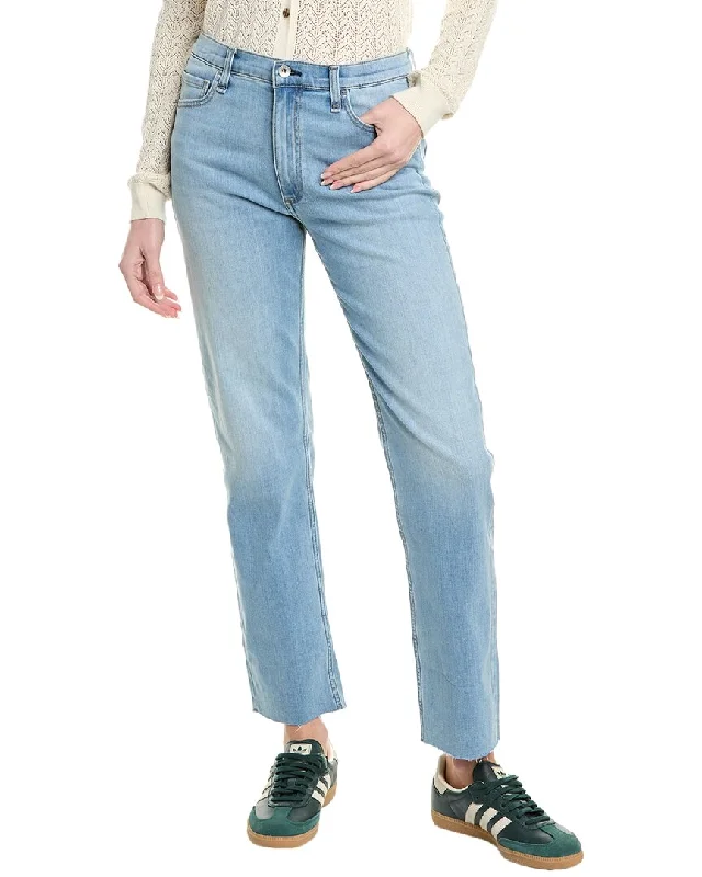 women's denim jeans for springwomen's denim jeans for springrag & bone Hattie Light Wash Mid-Rise Full-Length Jean