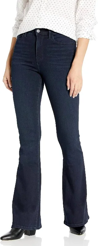 women's denim jeans for a flattering silhouettewomen's denim jeans for a flattering silhouetteHigh Rise Nighthawk Demi Boot Flare Jeans In Dark Wash Denim