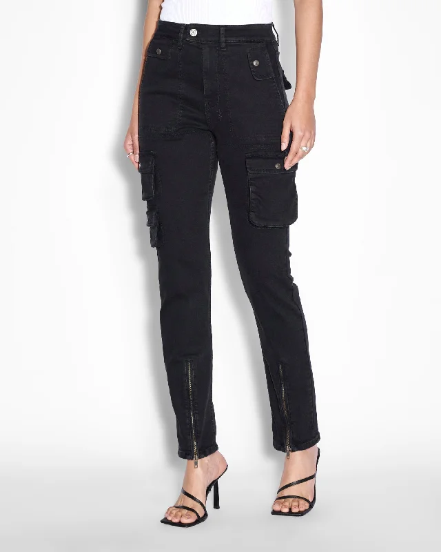 women's denim jeans with embroidery on pocketswomen's denim jeans with embroidery on pocketsSTRAIGHT UP STEALTH CARGO