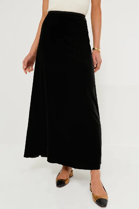 women's pencil skirtsBlack Velvet Martha Skirt