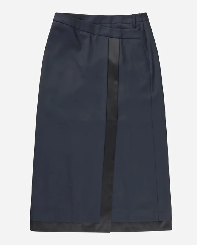 women's versatile work skirtsTarin Tailored Skirt NAVY