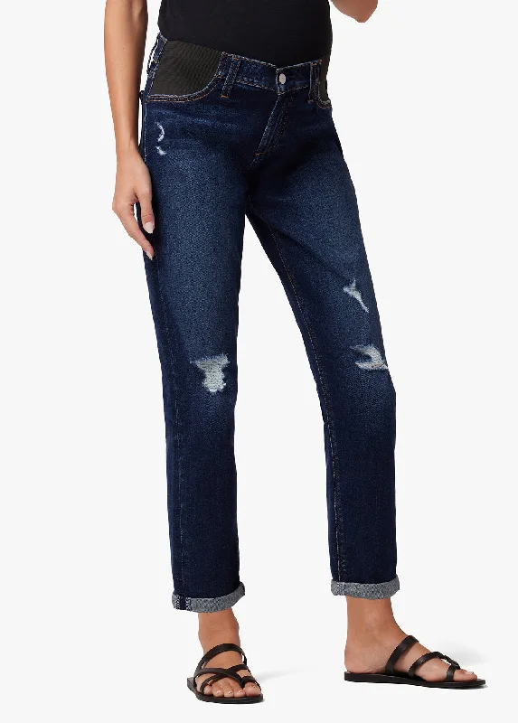 women's straight-leg denim jeanswomen's straight-leg denim jeansTHE BOBBY MATERNITY