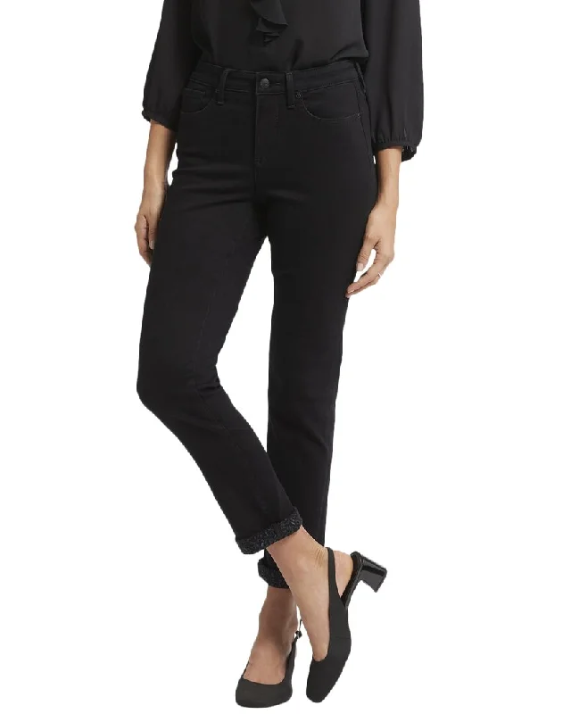 women's denim jeans for a night at the clubwomen's denim jeans for a night at the clubNYDJ Sheri Black Rinse Slim Jean