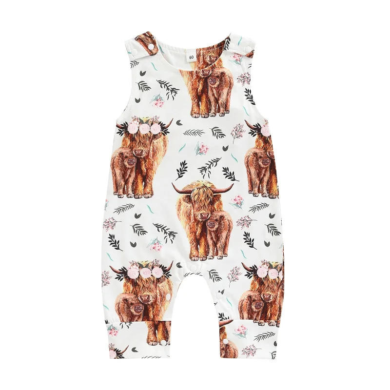 women's jumpsuits for winterBOHO COW Jumpsuit