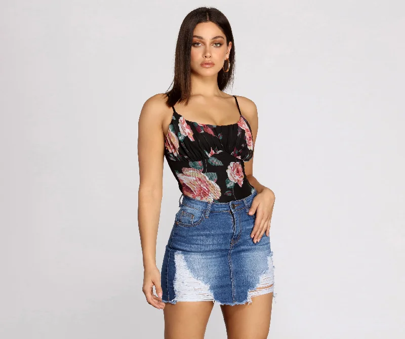 Floral Babe Bodysuit