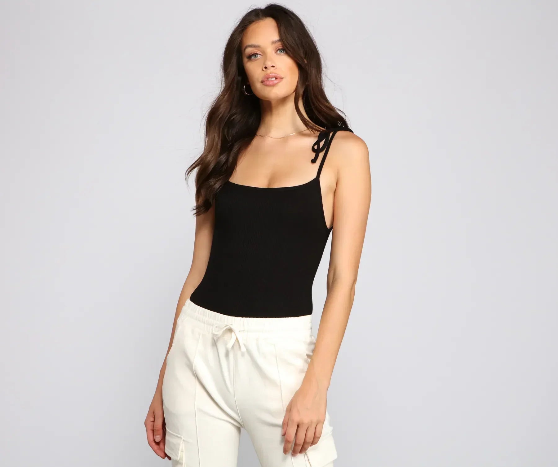 Sealed In Basics Ribbed Knit Bodysuit