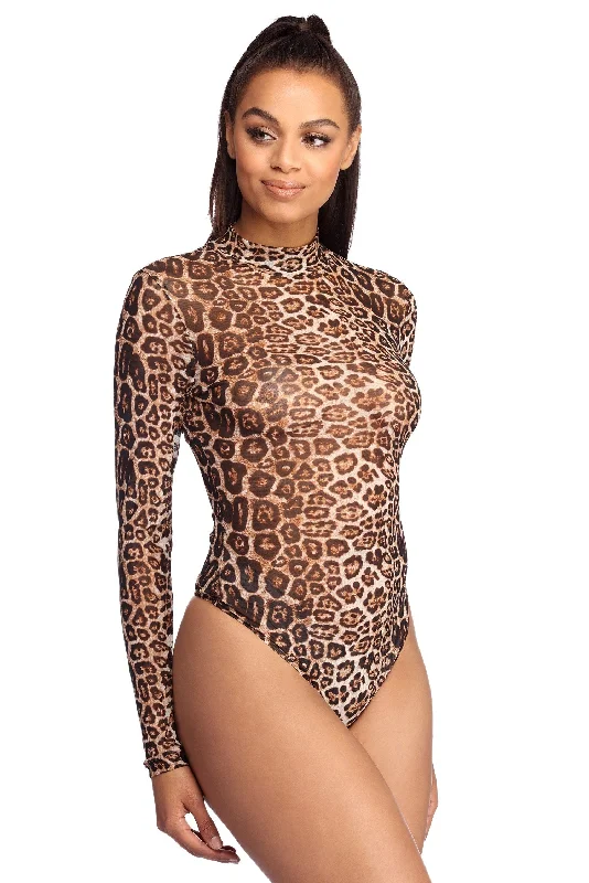 On The Prowl Leopard Bodysuit