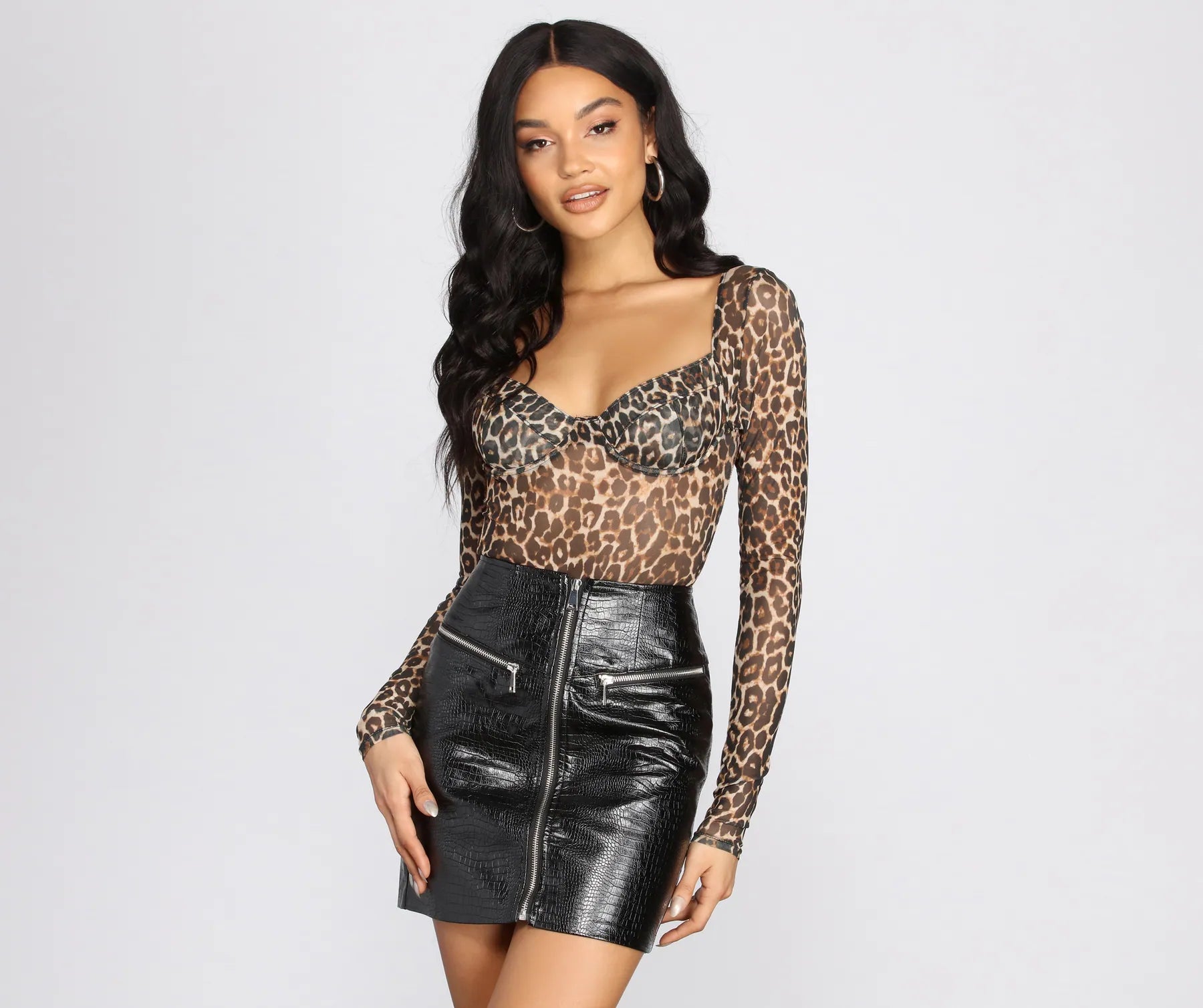 On The Prowl Mesh Bodysuit