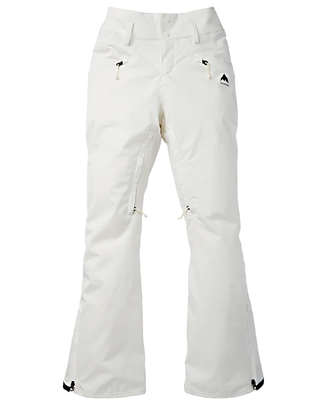 women's relaxed-fit pantsBurton Women's Marcy High Rise Stretch 2L Snow Pants - Stout White