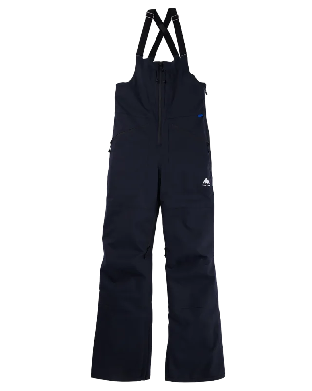 women's active pantsBurton Women's Reserve Stretch 2L Bib Snow Pants - True Black