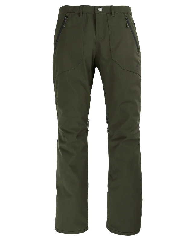 women's bootcut pantsBurton Women's Vida Stretch 2L Snow Pants - Forest Night