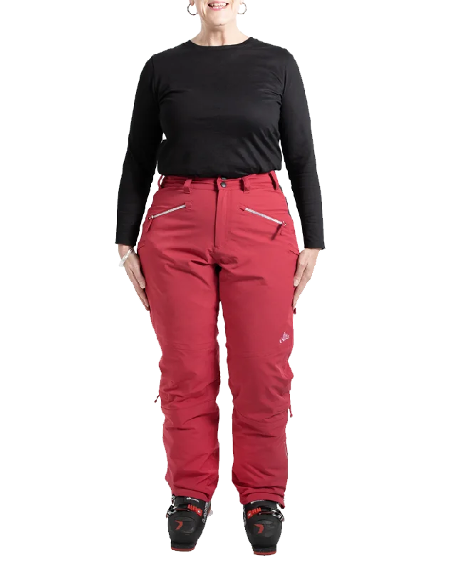 women's spring pantsNobody's Princess Zali Women's Snow Pant Regular - Raspberry