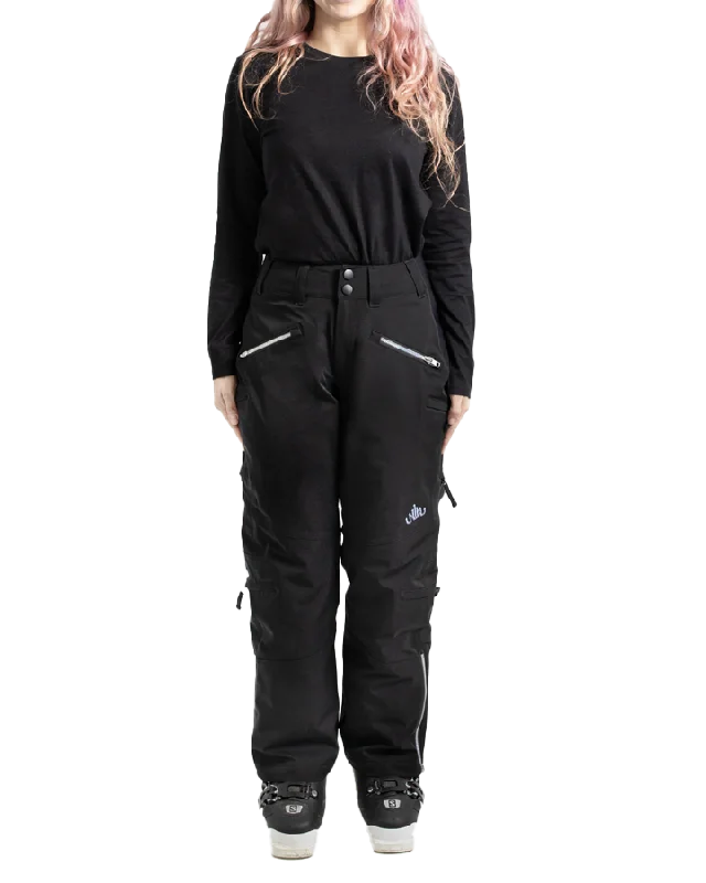 women's yoga pantsNobody's Princess Zali Women's Snow Pant Short - Black