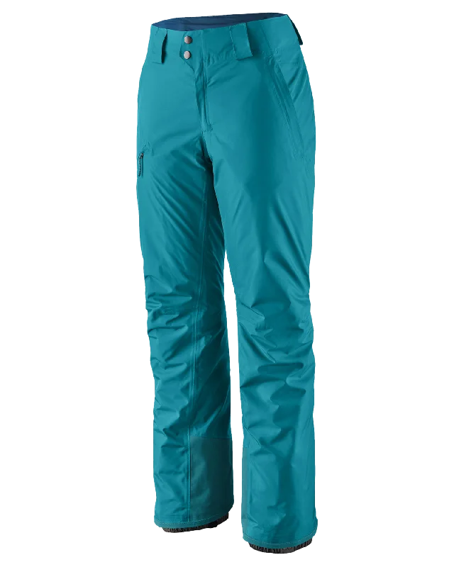 women's convertible pantsPatagonia Women's Insulated Powder Town Pants - Reg - Belay Blue