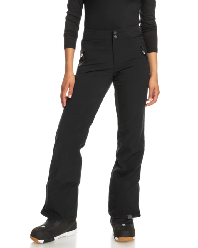 women's insulated pantsRoxy Alba High Womens Snow Pant - True Black - 2023