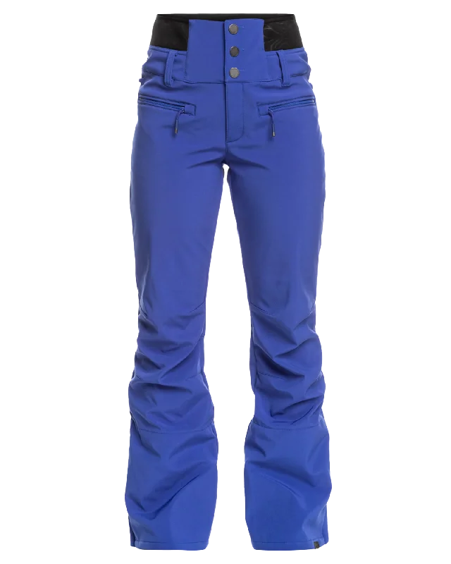 women's skiing pantsRoxy Women's Rising High Technical Snow Pants - Bluing