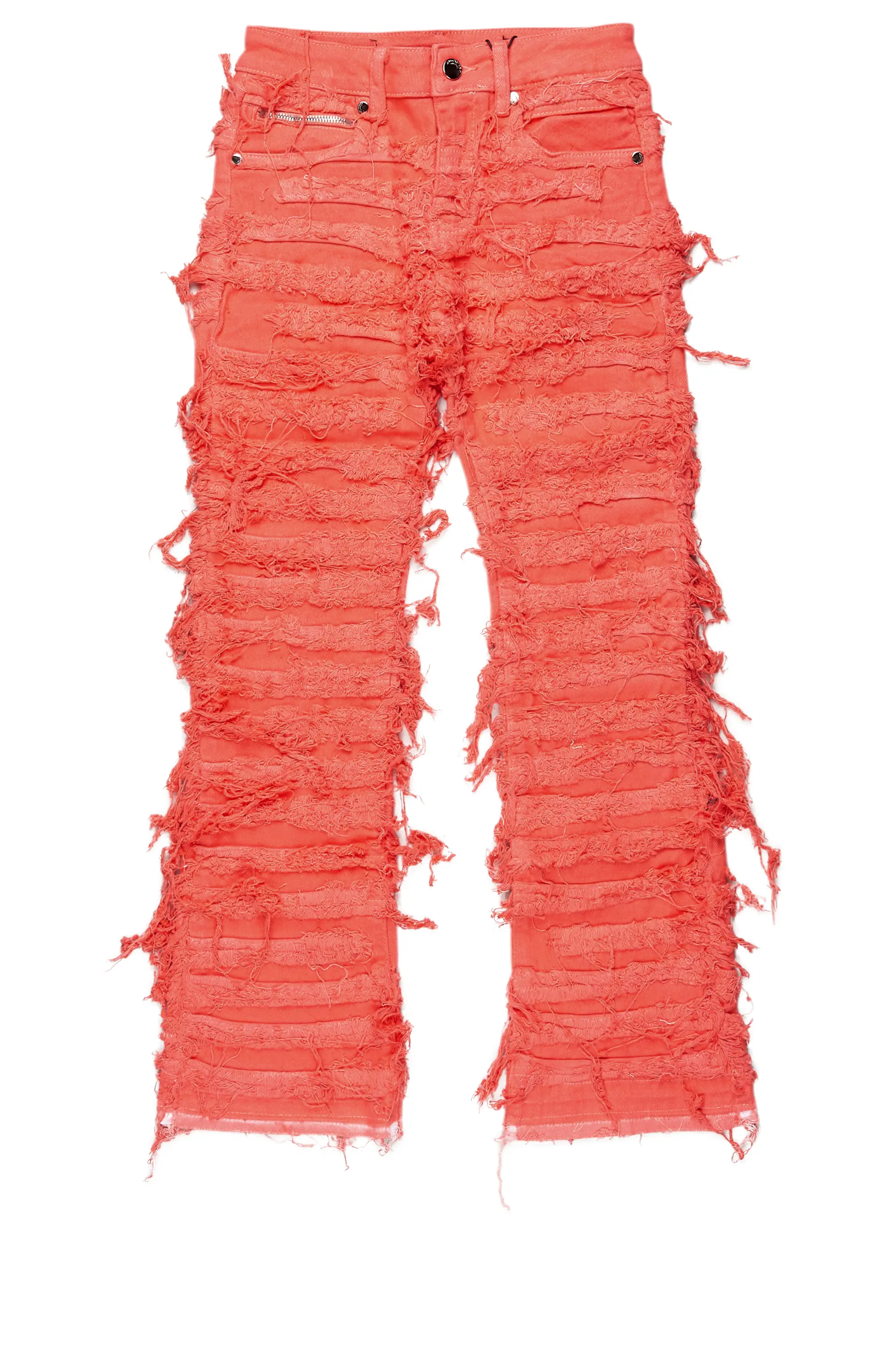 women's ankle-length pantsBoys Blix Coral Stacked Flare Jean