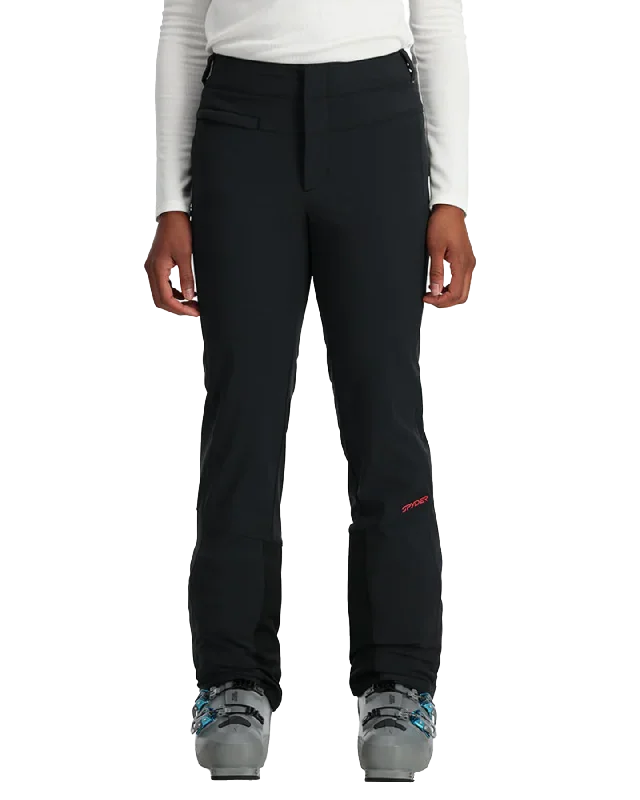 women's button-fly pantsSpyder Women's Orb Softshell Pants - Black