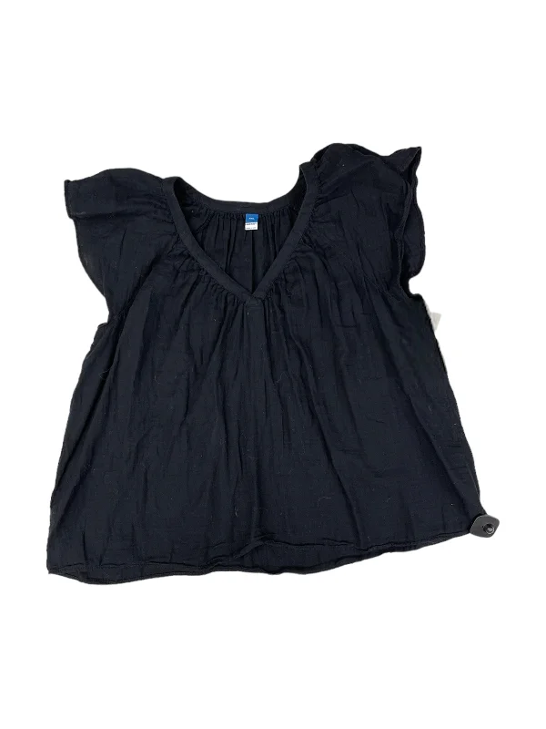 luxury women's topsBlack Top Sleeveless Old Navy, Size 2x