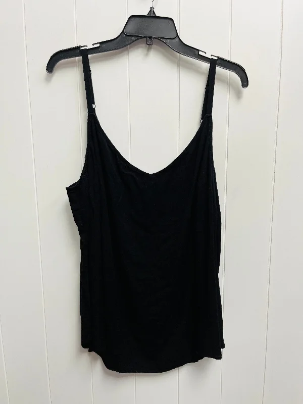 women's tops for those who appreciate subtle and muted tonesBlack Top Sleeveless Torrid, Size 3x