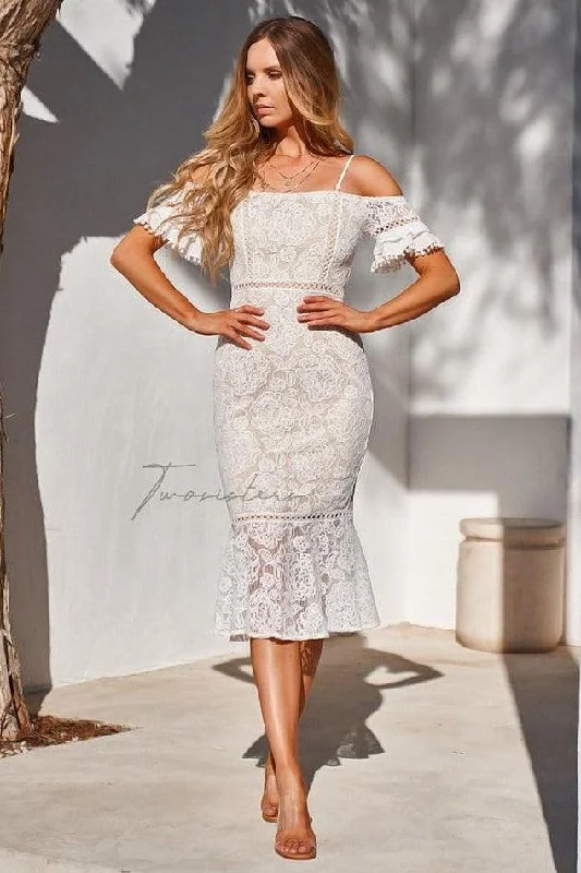 women's curve-hugging dresseswomen's curve-hugging dressesErica Dress - White