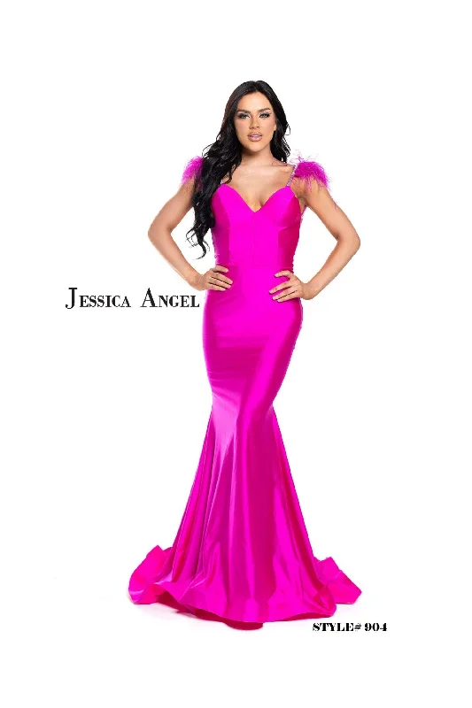 Formal Dress Shops in New YorkJessica Angel Fitted Long Formal Dress 904