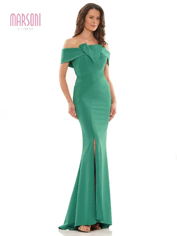 Formal Dress Rental ServicesMarsoni Long  Off Shoulder Formal Dress 1165