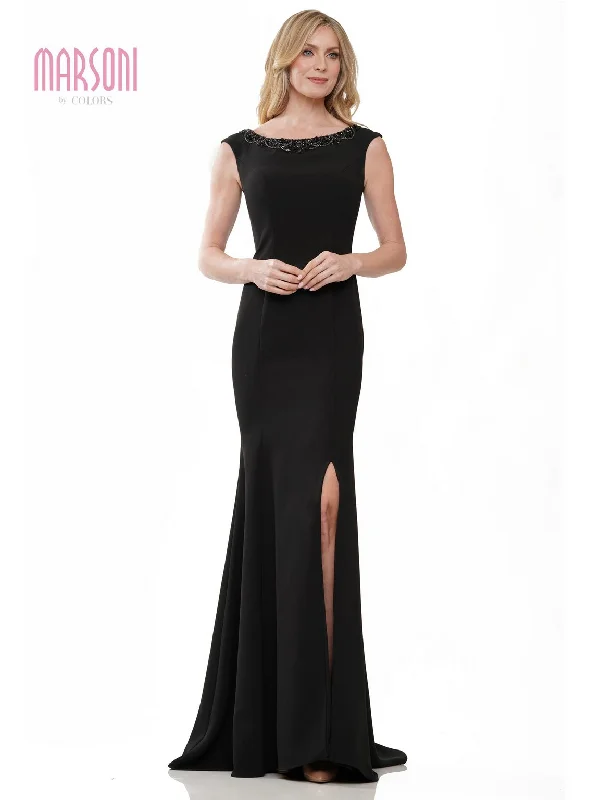 Formal Dress for PageantsMarsoni MV1247 Long Sleeveless Fitted Formal Dress