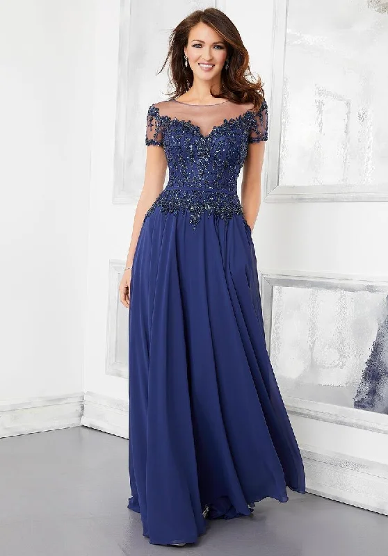 Formal Dress for Business EventsMGNY Madeline Gardner New York 72309 Long Formal Dress