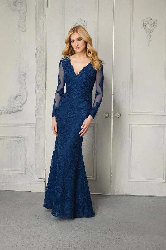 Formal Dress for DebutantesMGNY Madeline Gardner New York 72402 Long Formal Dress