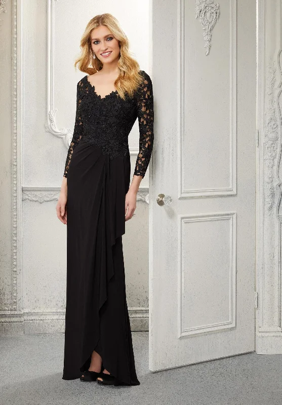 Formal Dress for Creative ThemesMGNY Madeline Gardner New York 72418 Long Formal Dress