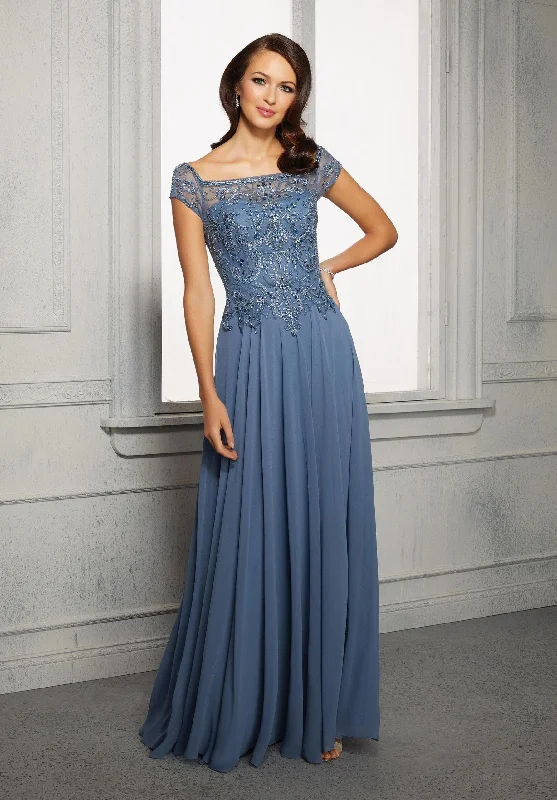 Formal Dress for Urban ThemesMGNY Madeline Gardner New York 72419 Long Formal Dress