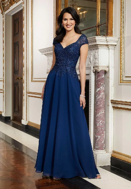 Formal Dress for Garden WeddingsMGNY Madeline Gardner New York  72626 Long Formal Dress