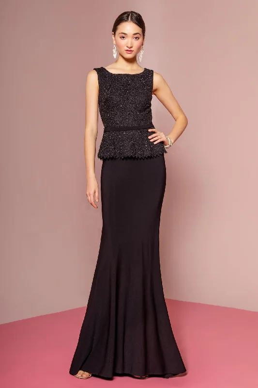 ELEGANT Formal Dress DesignsPeplum Jersey Floor Length Formal Dress Sales