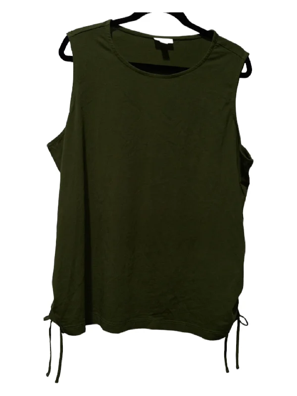 tank tops for womenTop Sleeveless Basic By J. Jill  Size: 2x