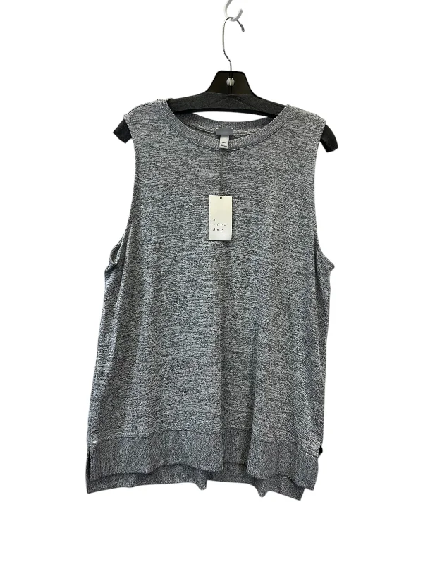 women's tops for those who refuse to compromise on styleTop Sleeveless By A New Day In Grey, Size: Xxl