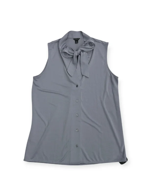 women's tops for everyday eleganceTop Sleeveless By Ann Taylor In Grey, Size: S