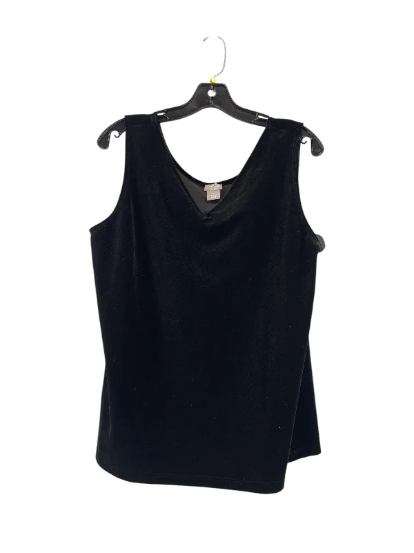 women's tops for those who want to add a pop of color to their outfitsTop Sleeveless By Chicos In Black, Size: 2