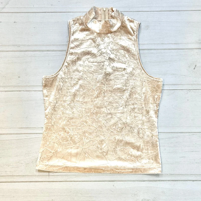 women's tops for those who want to add a personal touch to their wardrobe with unique and one-of-a-kind piecesTop Sleeveless Designer By 525 Size: S