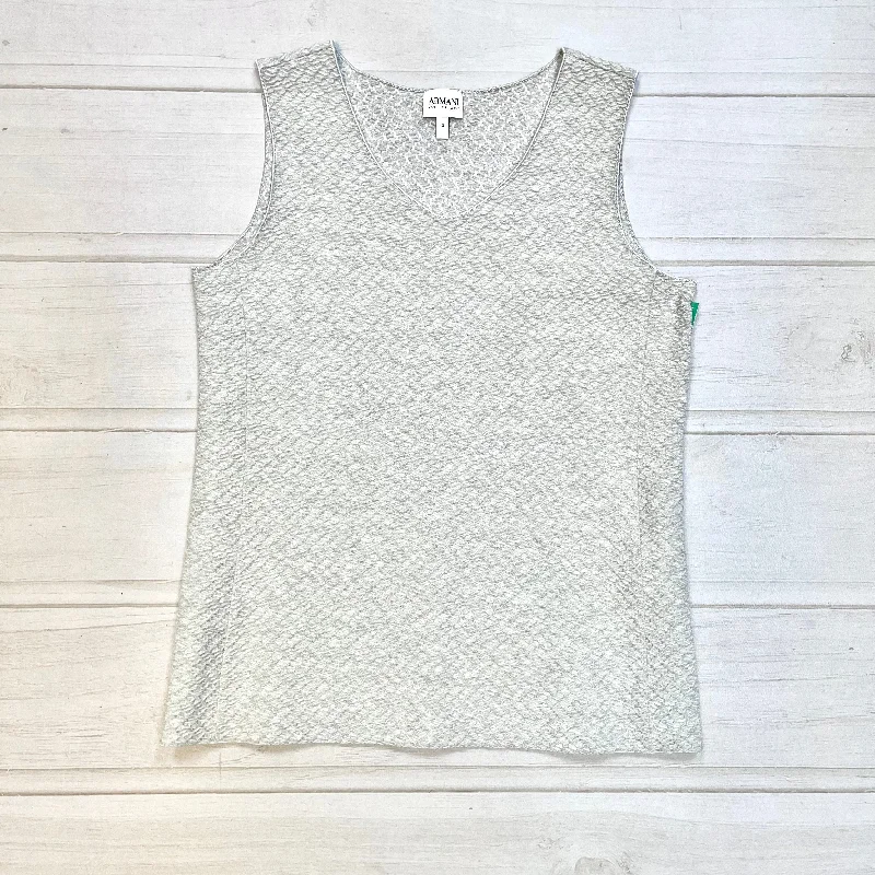 women's tops for those who want to make a bold fashion statement with their choice of topsTop Sleeveless Designer By Armani Collezoni  Size: S