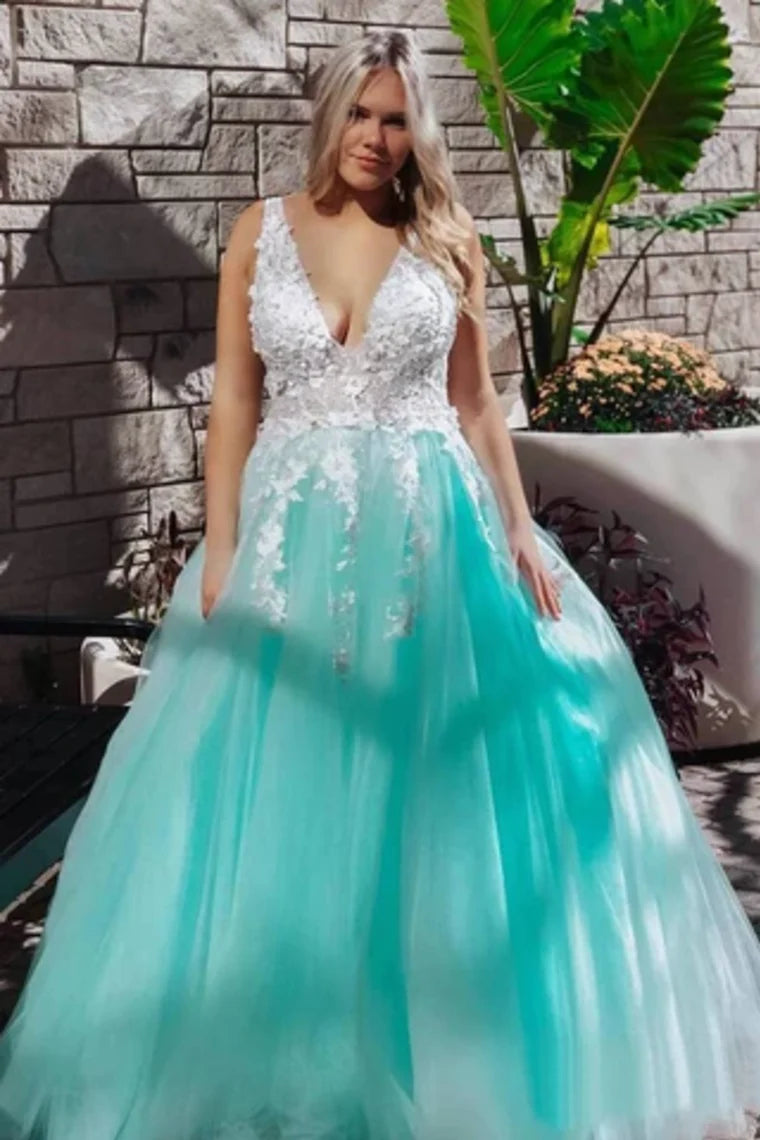 prom dresses with illusion panelsPlus Size Stunning Lace Applique Ball Gown Long Ball Gowns Prom Dresses Quinceanera Dress